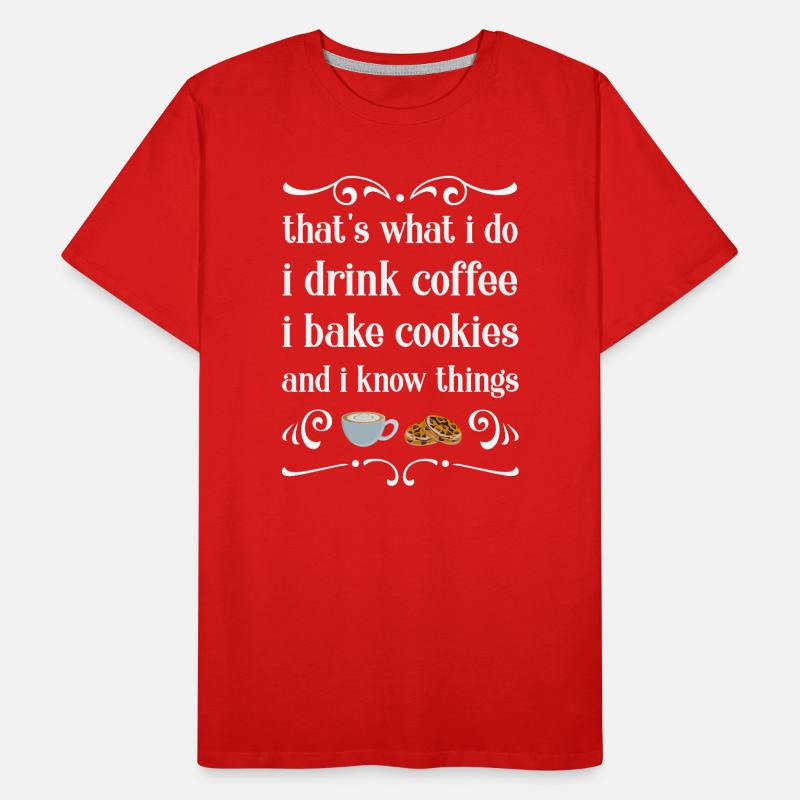 Baking baker baker Men's Premium Organic T-Shirt