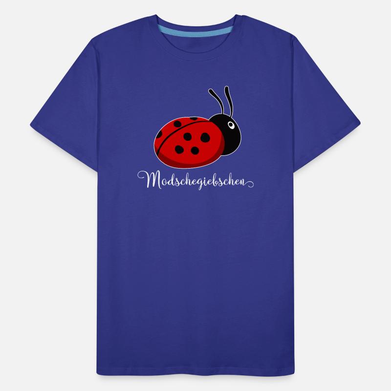Modschegiebchen Ladybug Saxon Gift Idea Men's Premium Organic T-Shirt
