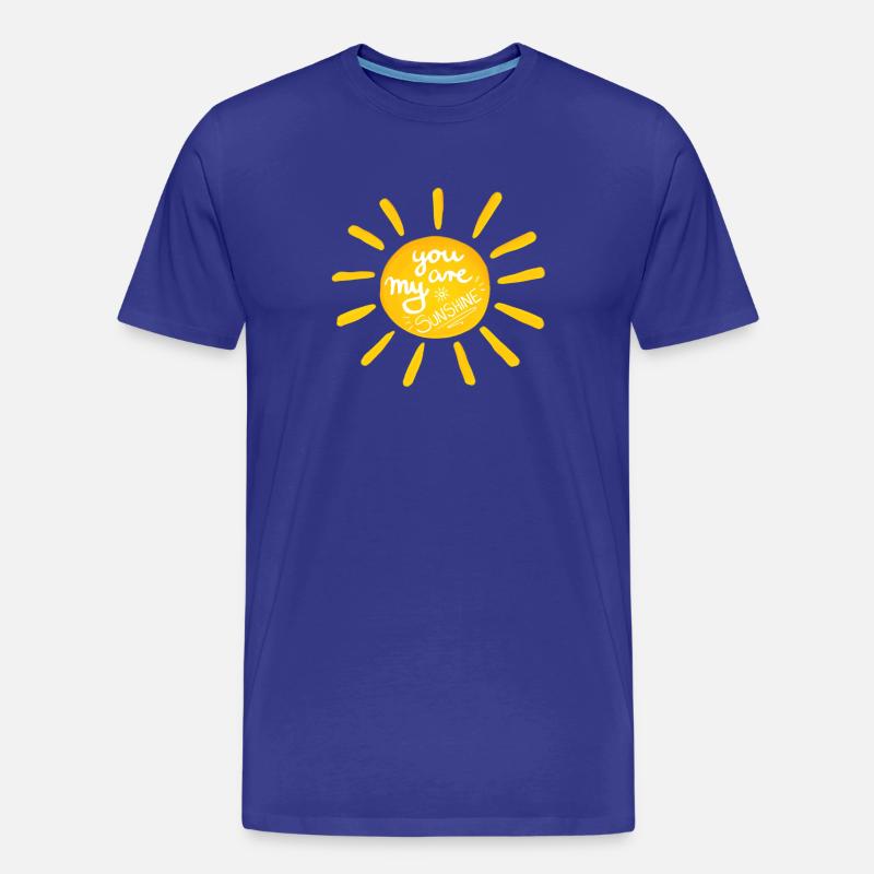 Sunshine; Sonne - Männer Premium Bio T-Shirt - Königsblau