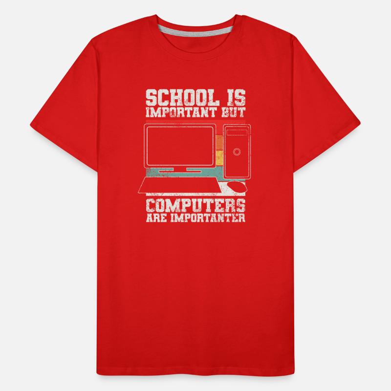 Computer Programmierer Männer Premium Bio T-Shirt