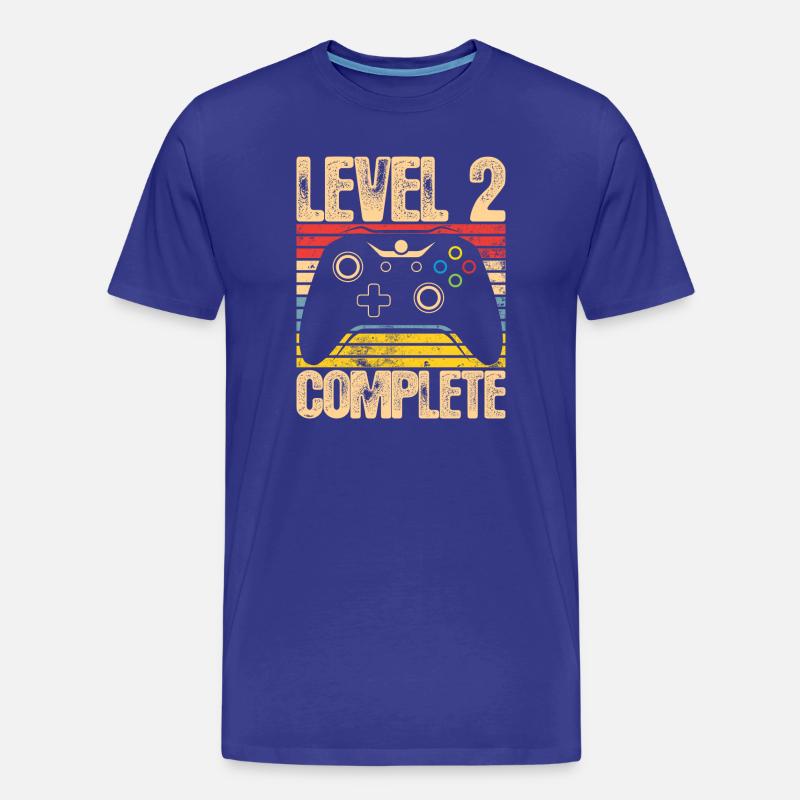 Level 2 Complete Controller - Männer Premium Bio T-Shirt - Königsblau
