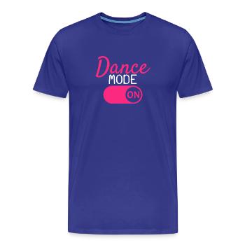 Danse rythmique - T-shirt bio Premium Homme - bleu roi - Devant - Damien (186cm)