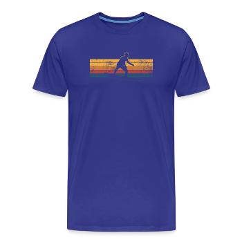 Surfen Surfer - Männer Premium Bio T-Shirt - Königsblau - Vorne - Damien (186cm)