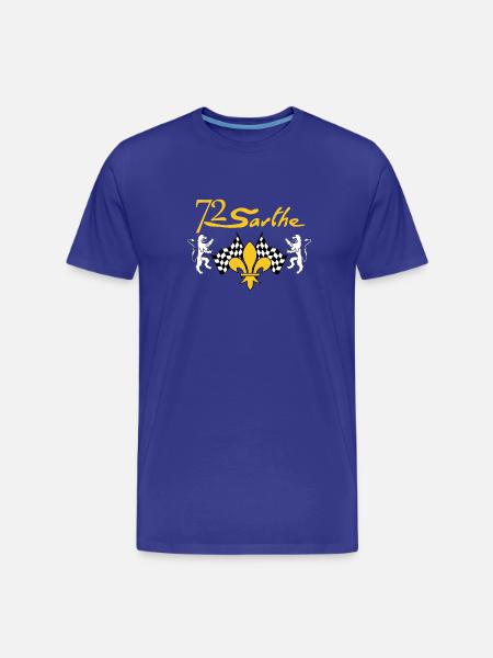 Sarthe - Men's Premium Organic T-Shirt - royal blue