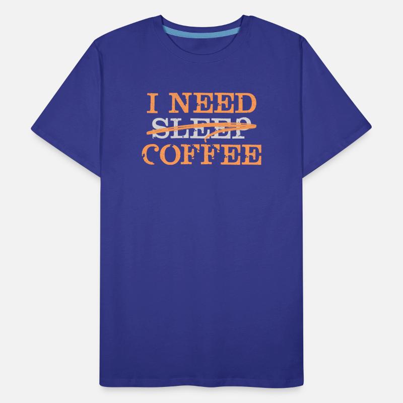 Coffee Lovers Statement Koffee Coffee Fatigue Men's Premium Organic T-Shirt