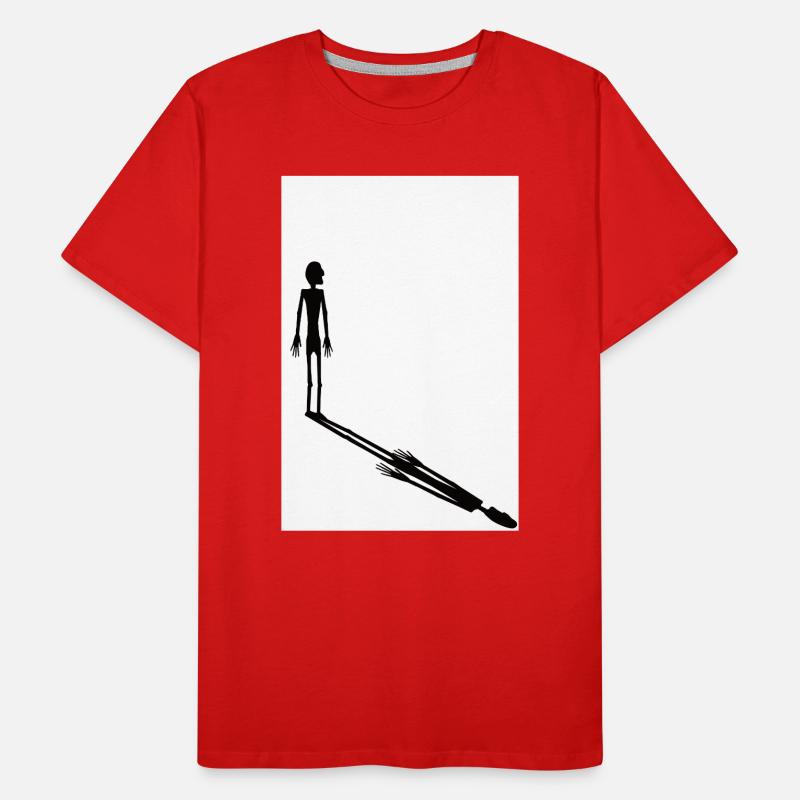 Der Schattenmann Männer Premium Bio T-Shirt