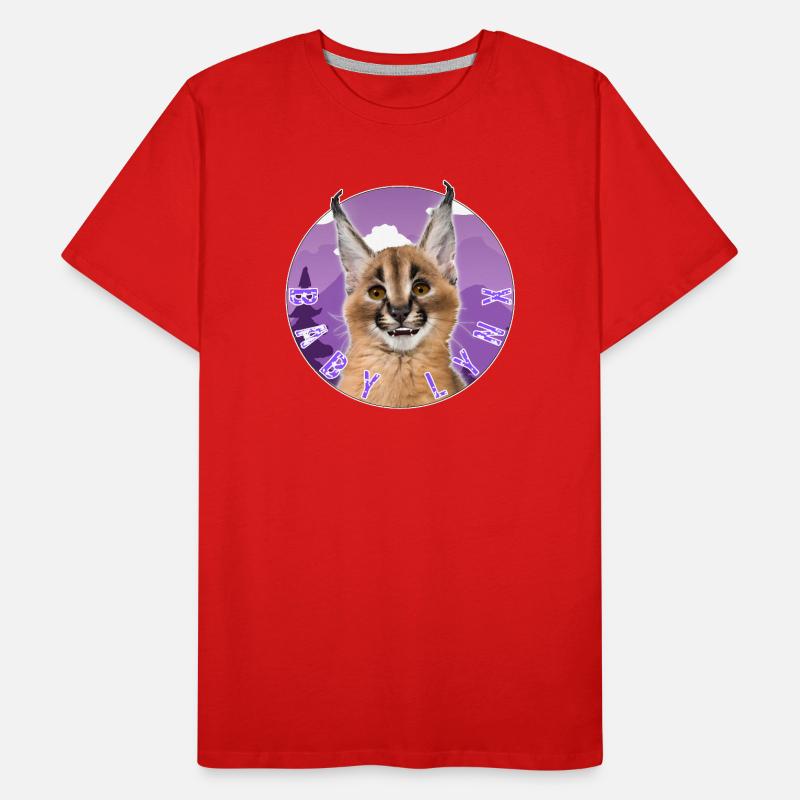 Chat Bébé Lynx T-shirt bio Premium Homme