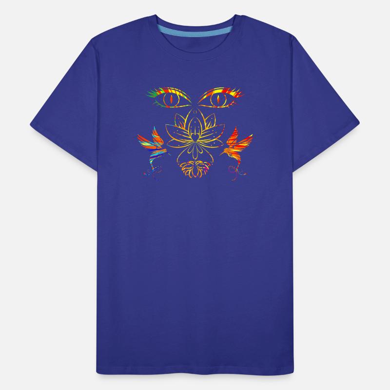 Visage zen T-shirt bio Premium Homme