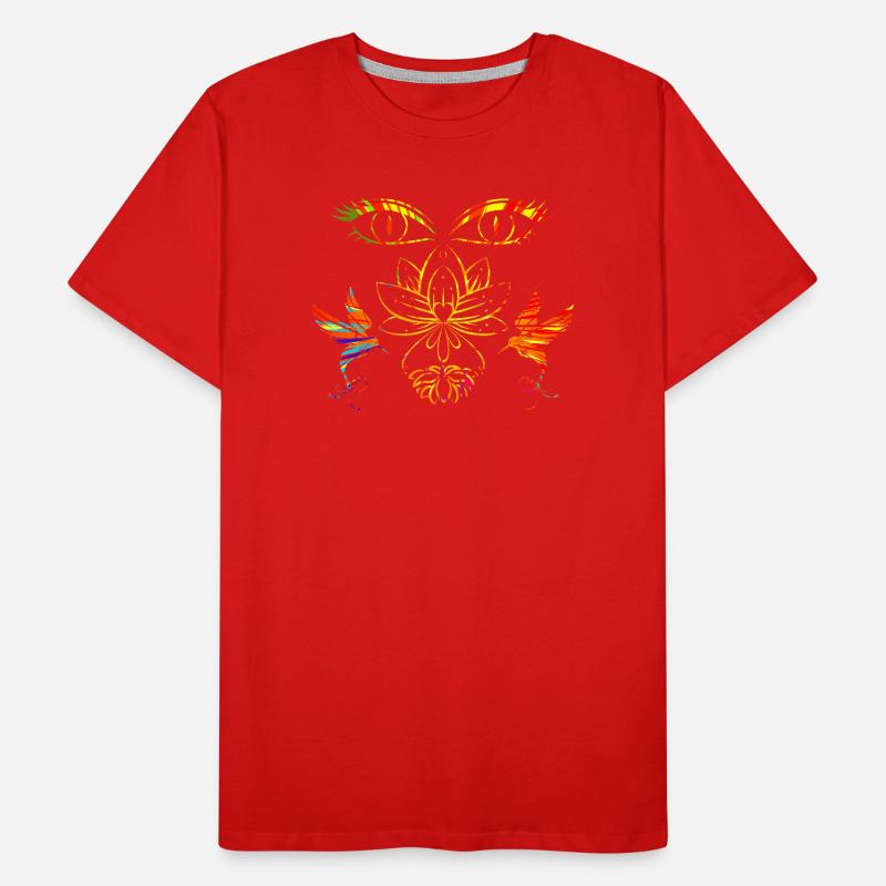Visage zen T-shirt bio Premium Homme