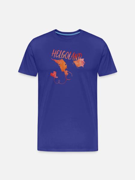Heligoland - Men's Premium Organic T-Shirt - royal blue
