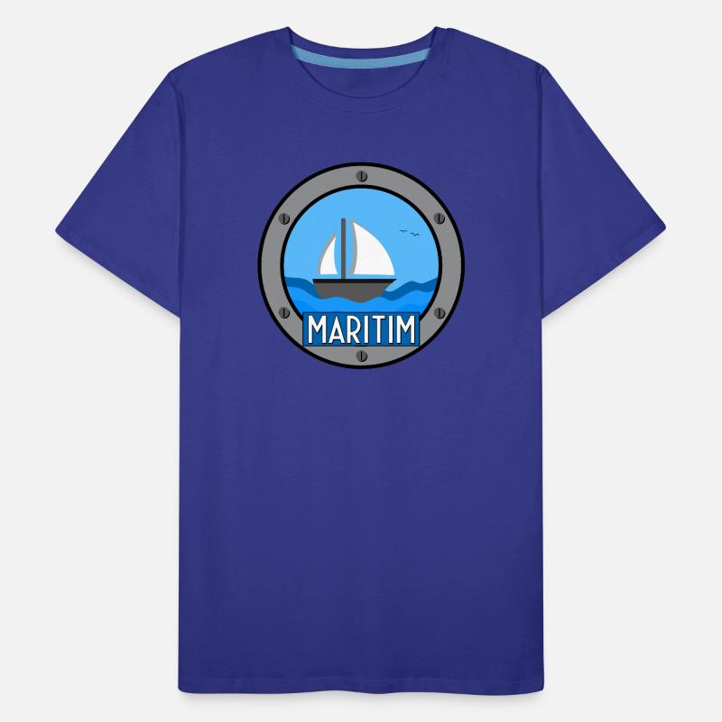 Maritim Männer Premium Bio T-Shirt