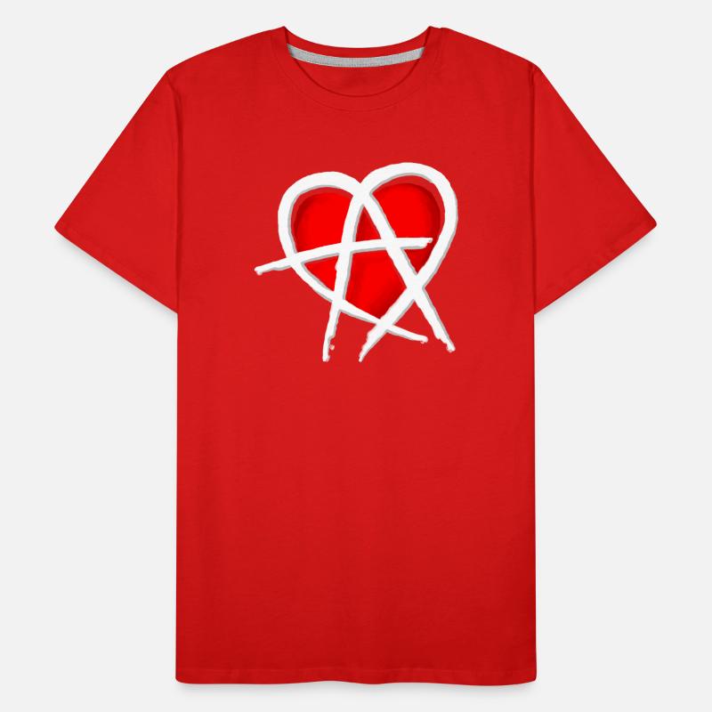 Anarchy & Love Men's Premium Organic T-Shirt