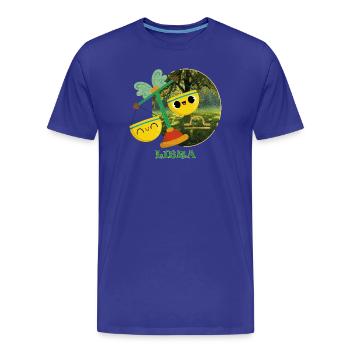 Kawaii Waage Sternzeichen Illustration - Männer Premium Bio T-Shirt - Königsblau - Vorne - Damien (186cm)