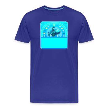 Sous-marin - T-shirt bio Premium Homme - bleu roi - Devant - Damien (186cm)