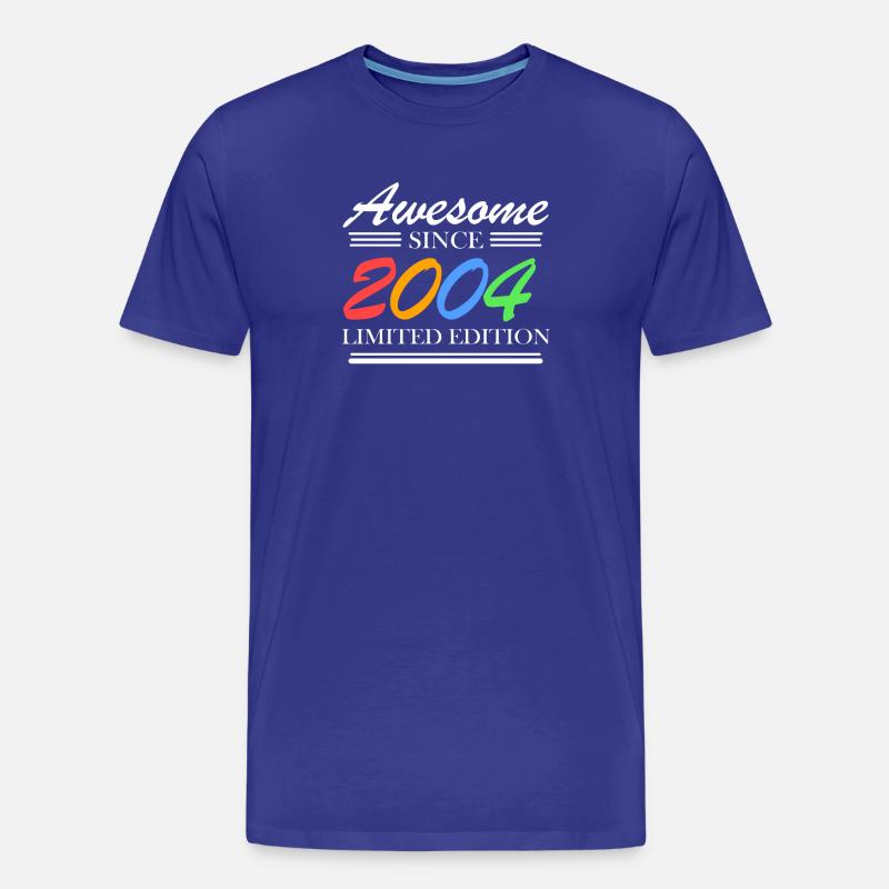 2004 - Männer Premium Bio T-Shirt - Königsblau