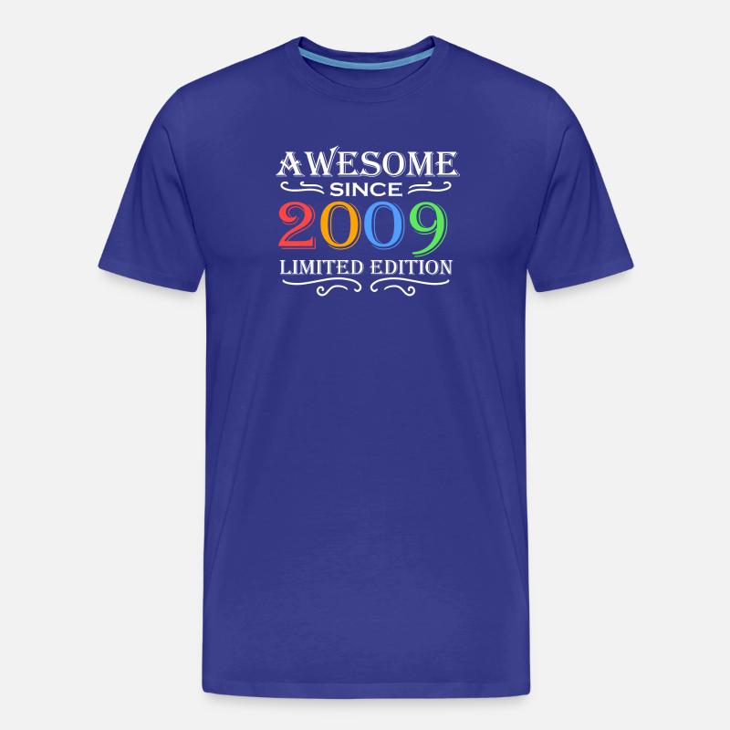2009 - Männer Premium Bio T-Shirt - Königsblau