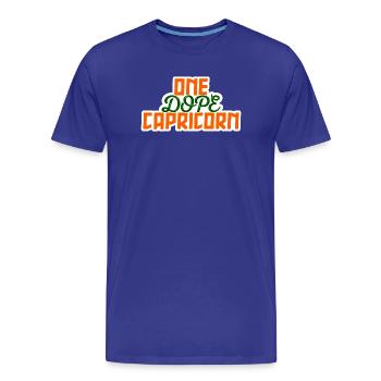 Horoscope Signe du zodiaque Capricorne Sky Statement - T-shirt bio Premium Homme - bleu roi - Devant - Damien (186cm)
