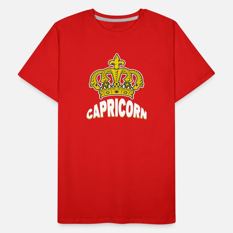 Constellation Astronomie Capricorne Superstition Horoscope T-shirt bio Premium Homme