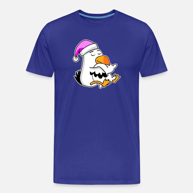 Albatros Möwe Vogel - Männer Premium Bio T-Shirt - Königsblau