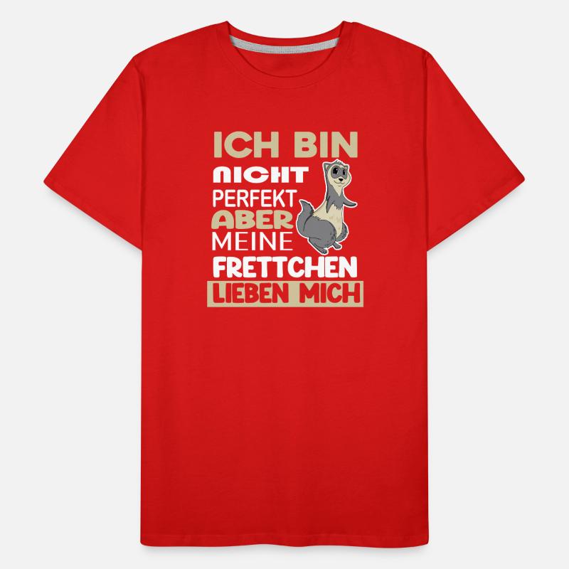 Frettchen Männer Premium Bio T-Shirt