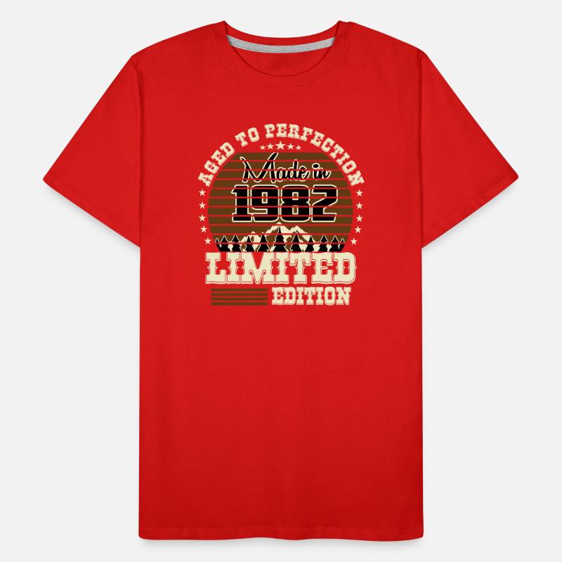 Édition limitée 1982 T-shirt bio Premium Homme