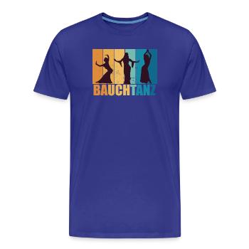 Bauchtanz Bauchtänzerin Tänzerin Geschenk - Männer Premium Bio T-Shirt - Königsblau - Vorne - Damien (186cm)