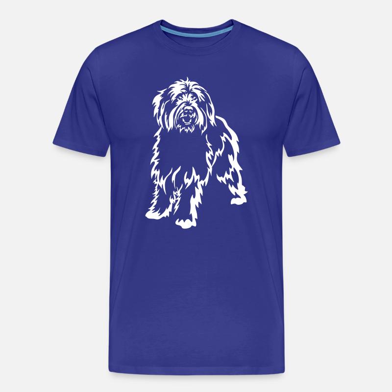 Schafpudel "Black Edition" - Männer Premium Bio T-Shirt - Königsblau