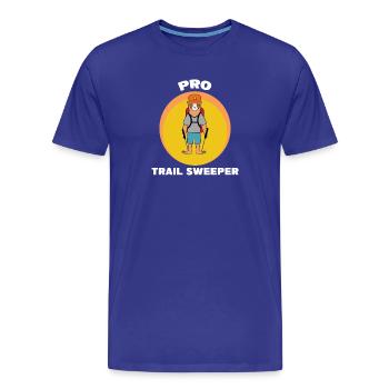 Mammals Animal Jungle Sloth Statement Jungle - Men's Premium Organic T-Shirt - royal blue - Front - Damien (186cm)