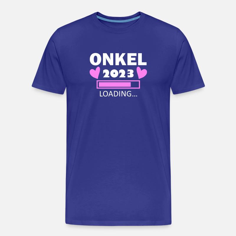 Onkel Loading 2023 - Männer Premium Bio T-Shirt - Königsblau