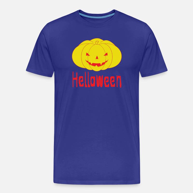 Das Helloween - Männer Premium Bio T-Shirt - Königsblau