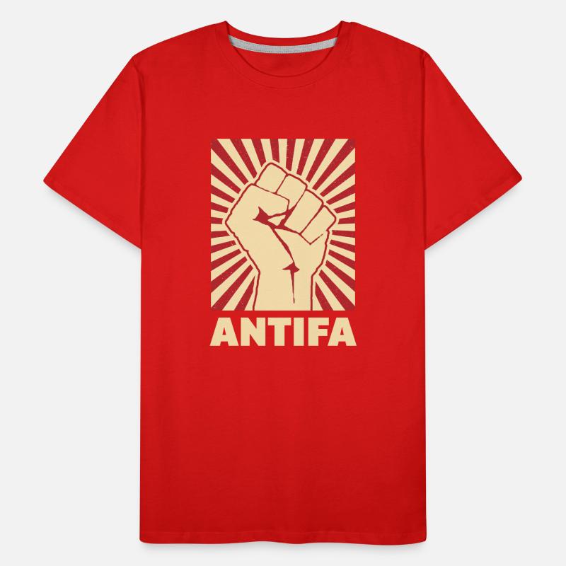 Antifa Men's Premium Organic T-Shirt