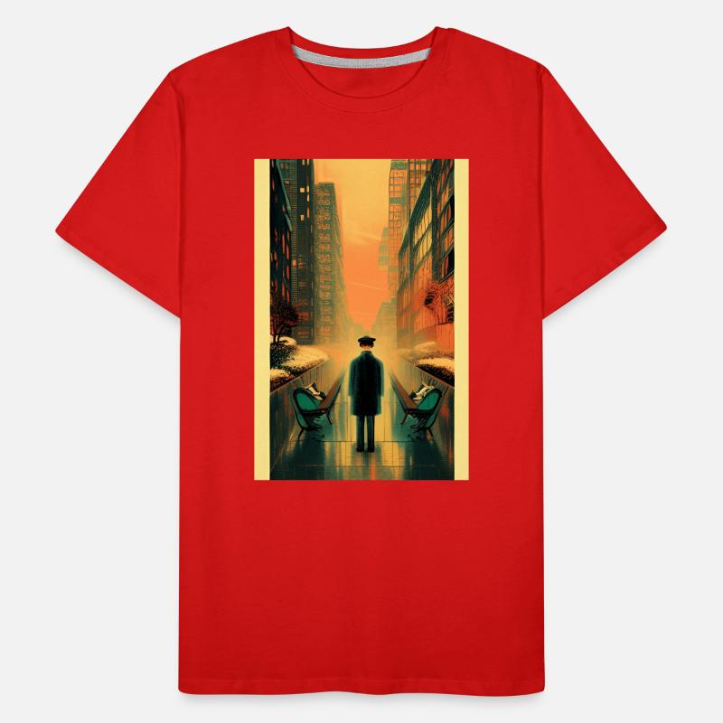 Straßen 3 Männer Premium Bio T-Shirt