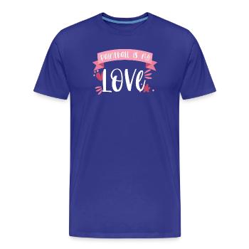 Paintball Paintballer Gotcha Liebe Geschenk - Männer Premium Bio T-Shirt - Königsblau - Vorne - Damien (186cm)
