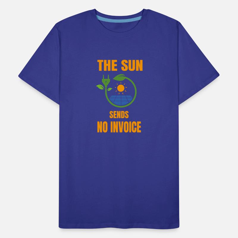Sun No bill solar system solar power Men's Premium Organic T-Shirt