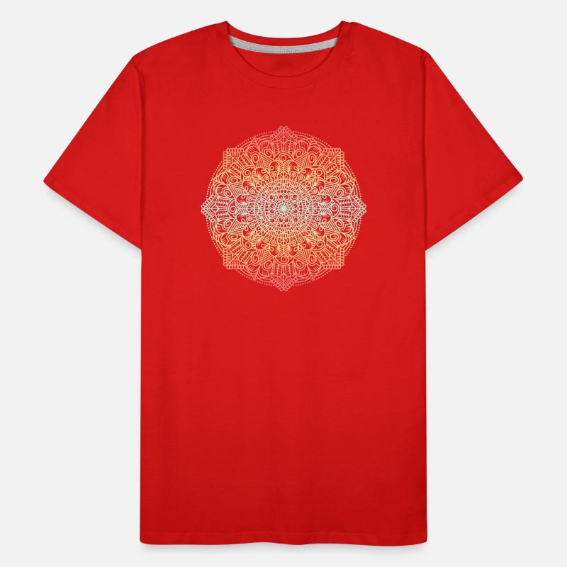 Mandala Men's Premium Organic T-Shirt