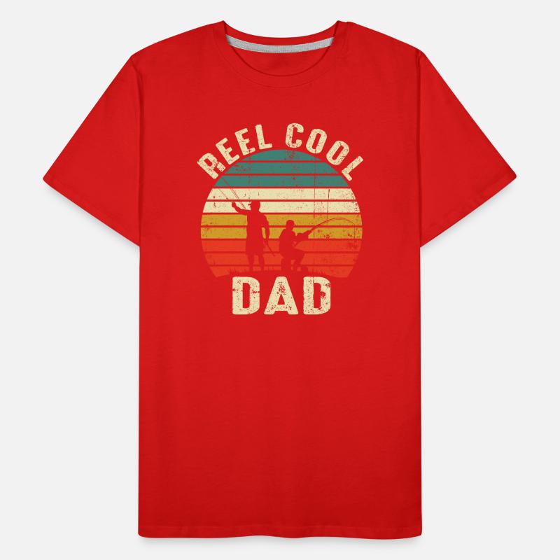 Moulinet Cool Dad Retro Sunset T-shirt bio Premium Homme
