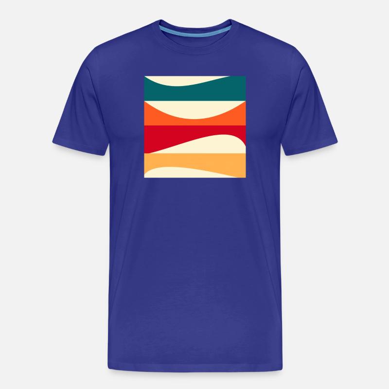 Constructivisme - ART MODERNE - CONTEXTE - T-shirt bio Premium Homme - bleu roi
