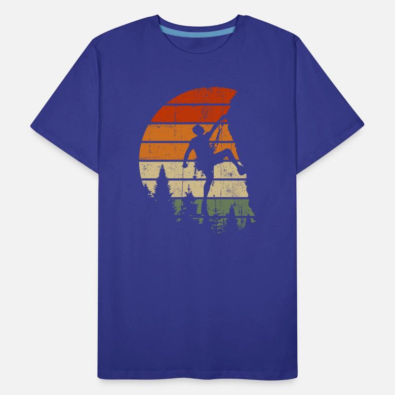 Sunset Summit Climber Men's Premium Organic T-Shirt