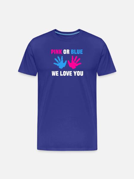 Parents Pregnancy Pregnant Statement Mom - Men's Premium Organic T-Shirt - royal blue