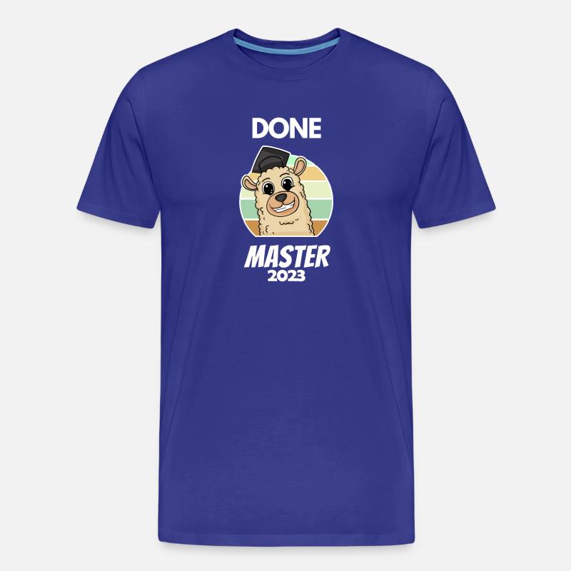 Master 2023 - Männer Premium Bio T-Shirt - Königsblau