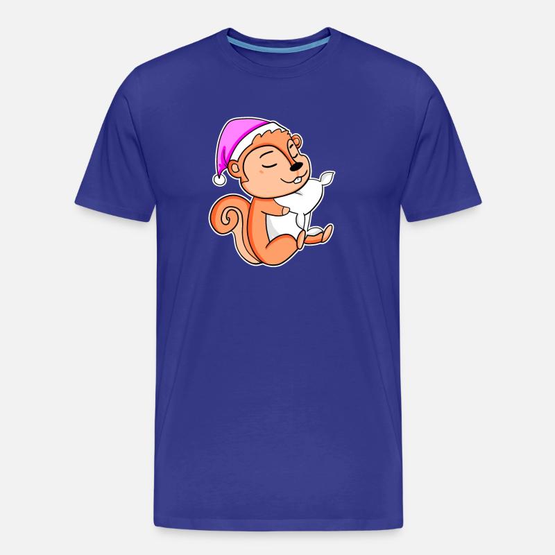 Eichhörnchen - Männer Premium Bio T-Shirt - Königsblau