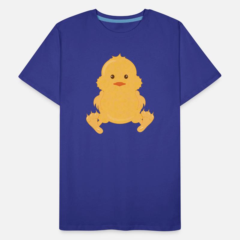 Oh comme c’est doux! Un poussin nouvellement éclos T-shirt bio Premium Homme