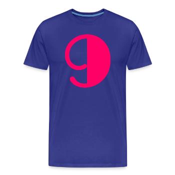 9. HAPPY BIRTHDAY. HAPPY BIRTHDAY - Men's Premium Organic T-Shirt - royal blue - Front - Damien (186cm)