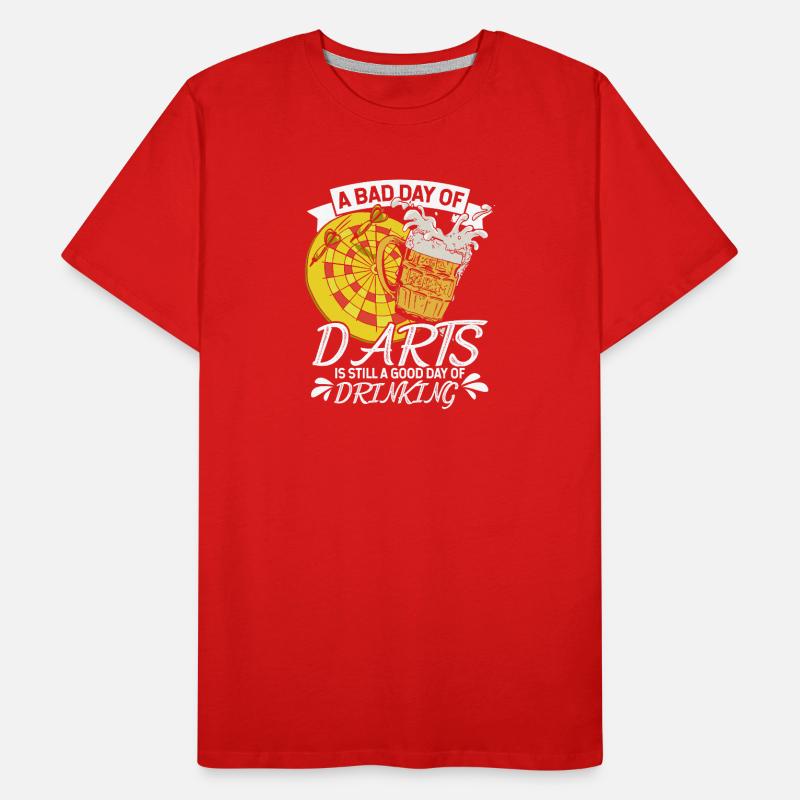 Dart pubs beer design Men's Premium Organic T-Shirt