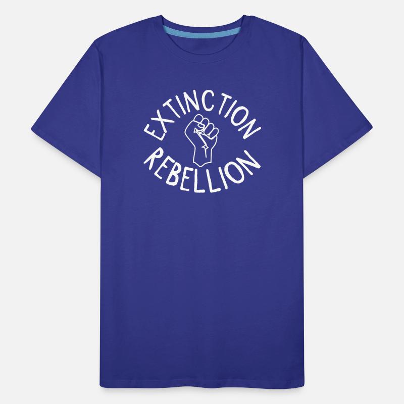Extinction Rebellion Faust T-shirt bio Premium Homme