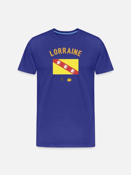 Lothringen - Männer Premium Bio T-Shirt - Königsblau