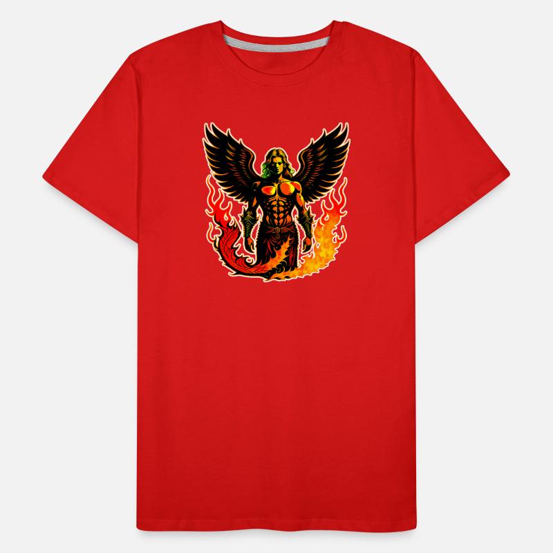 Des anges en feu T-shirt bio Premium Homme