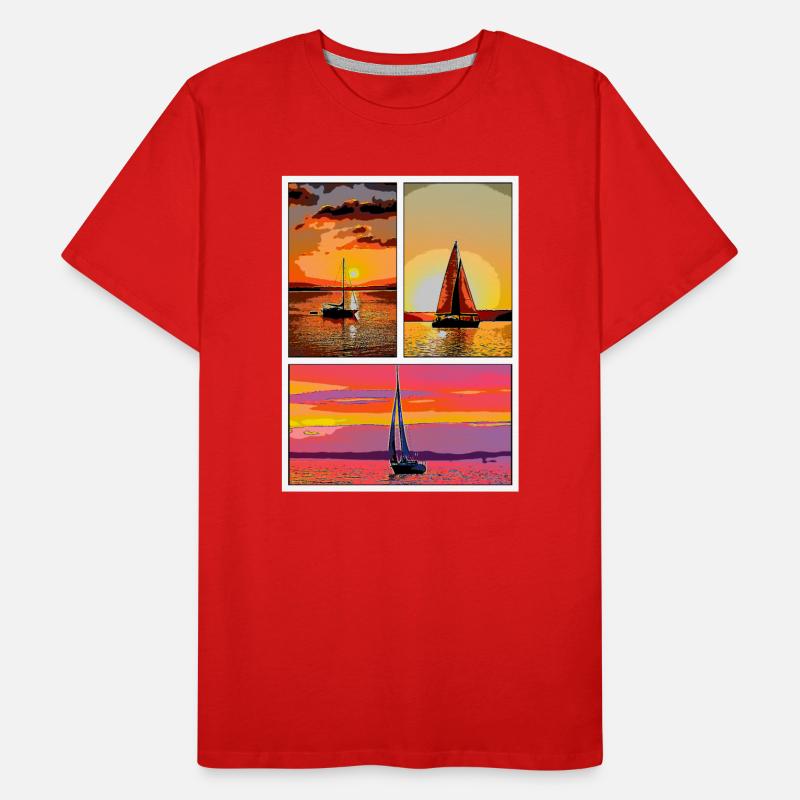 voile T-shirt bio Premium Homme