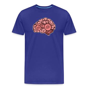 Landwirtschaft Schlepper Feld Bauernhof Traktor - Männer Premium Bio T-Shirt - Königsblau - Vorne - Damien (186cm)