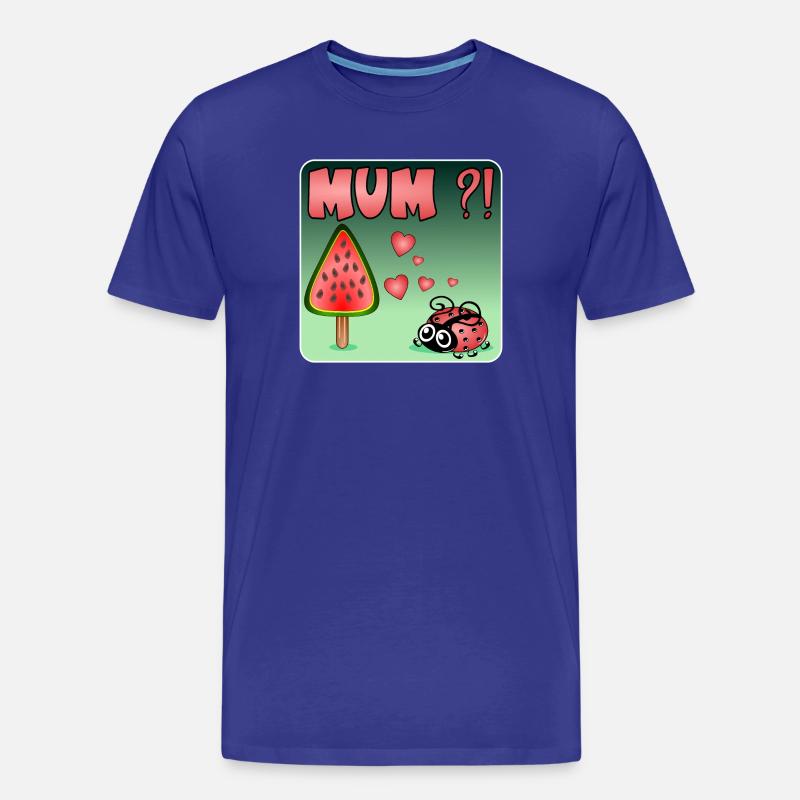 Wassermelone BUG - Männer Premium Bio T-Shirt - Königsblau